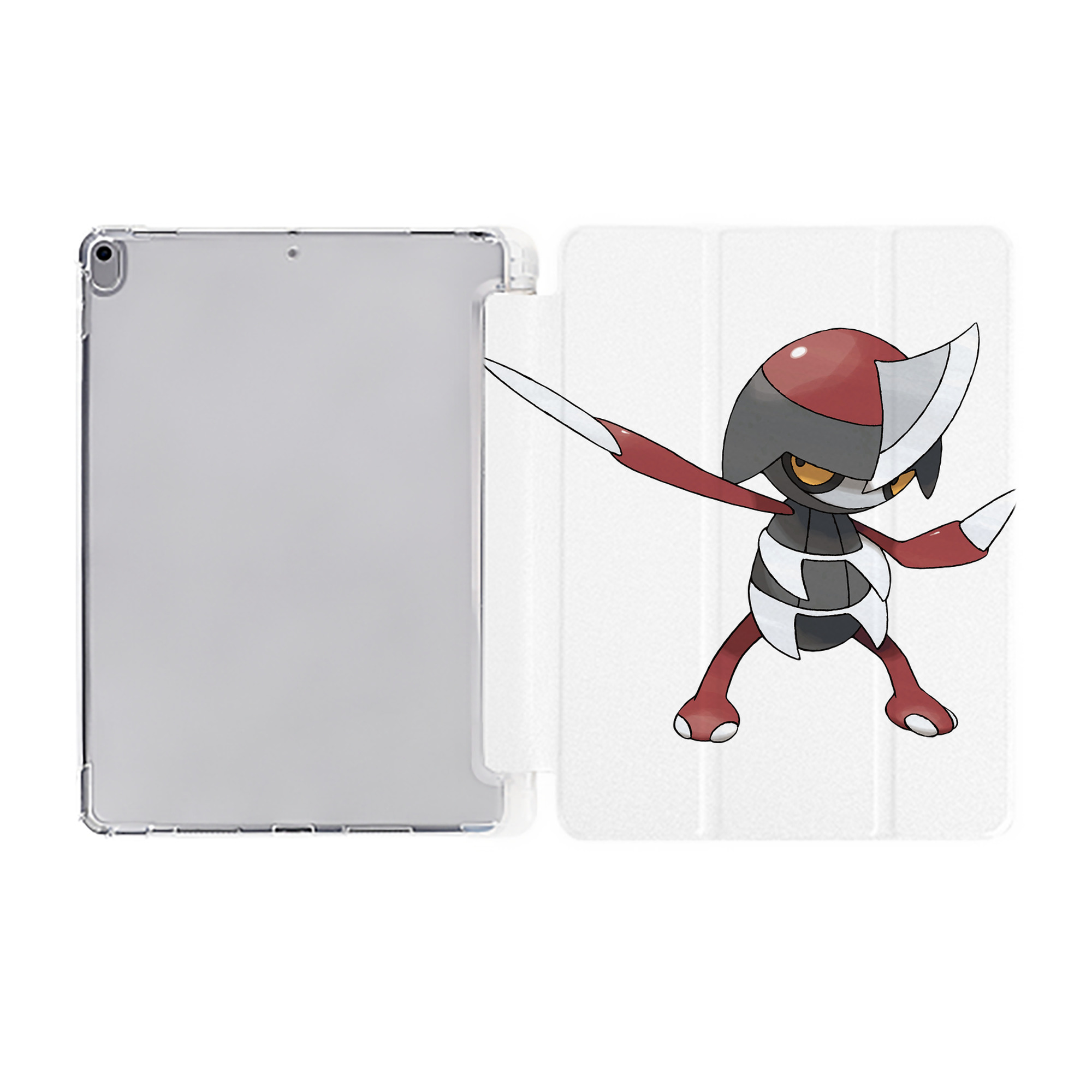 （画像用） ポケットモンスター Pokémon IPad ケース ペン収納付き 三つ折りスタンド PUレザー×シリコン 対応機種9.5/10.5/10.9インチ